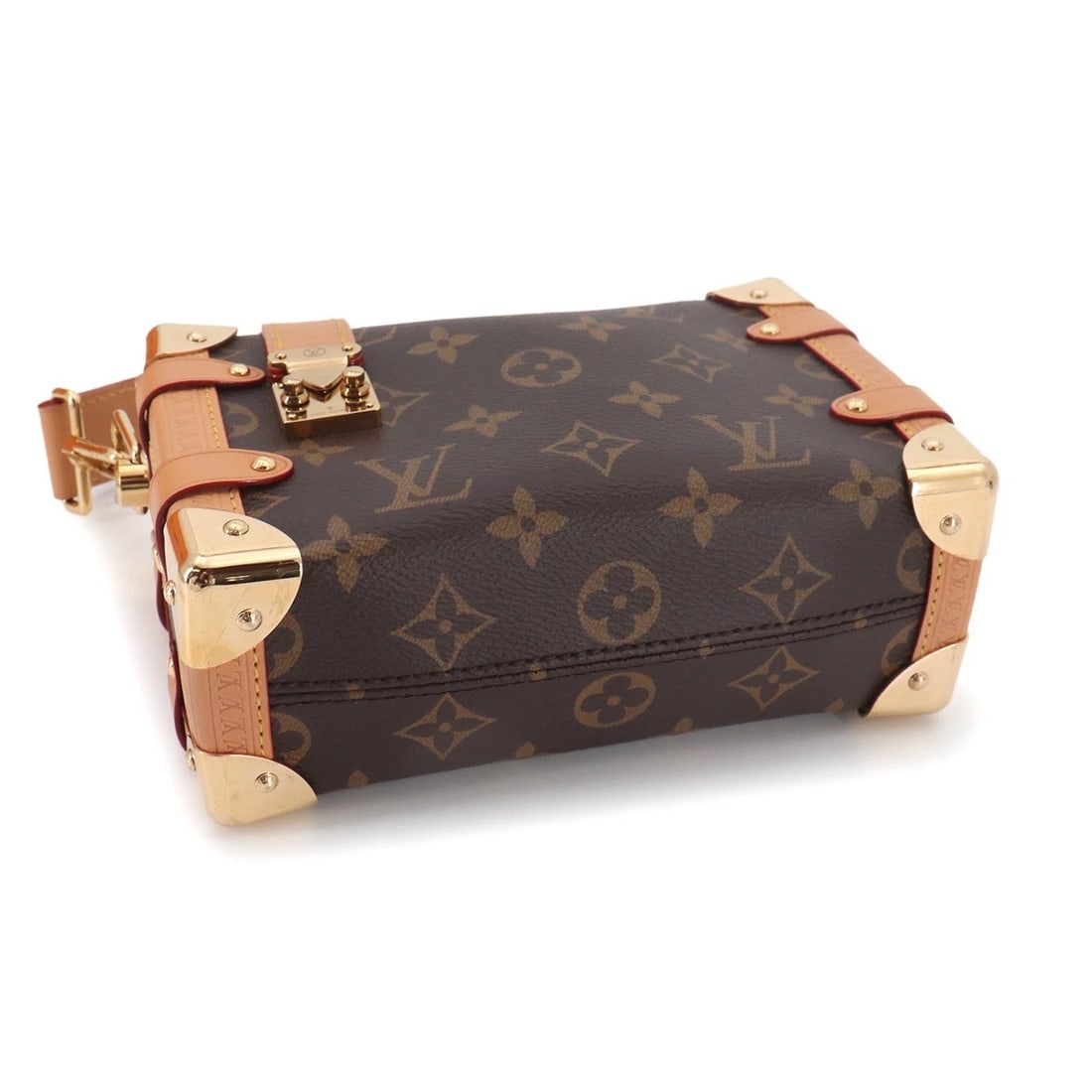 LOUIS VUITTON MONOGRAM SIDE SHOULDER BAG - 4