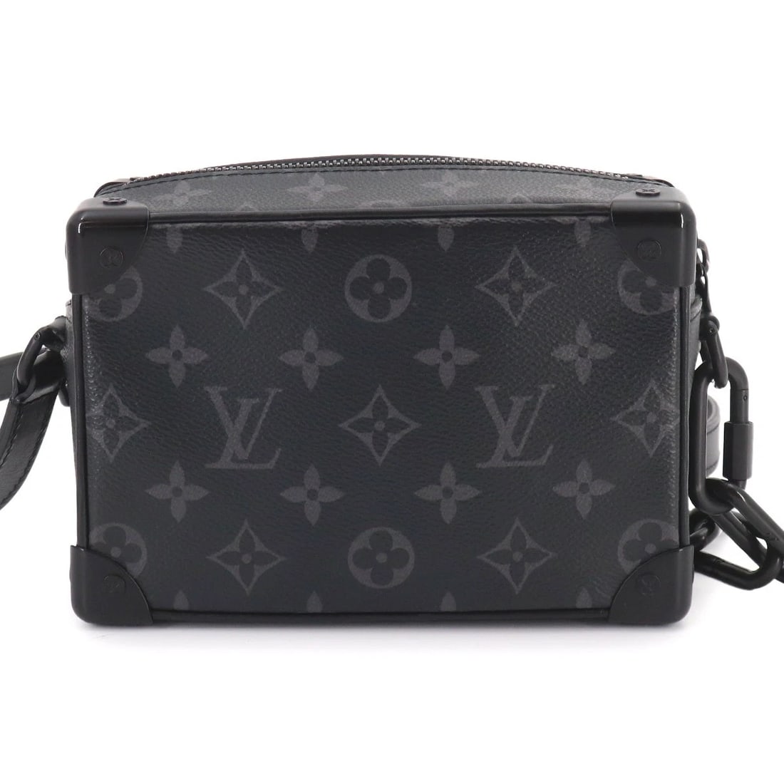 LOUIS VUITTON MONOGRAM ECLIPSE MINI SOFT TRUNK SHOULDER BAG - 2