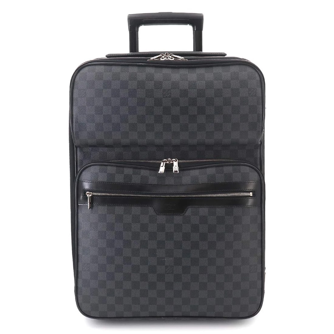 LOUIS VUITTON DAMIER GRAPHITE PEGASE 55 BUSINESS LUGGAGE: LOUIS VUITTON Damier Graphite Pegase 55 Business Luggage Brand: LOUIS VUITTON Type/Style: Luggage Material: Damie Graphite Canvas Color: Graphite Size: W 14.96 inch, H 21.65 inch, D 7.48 inch Acce
