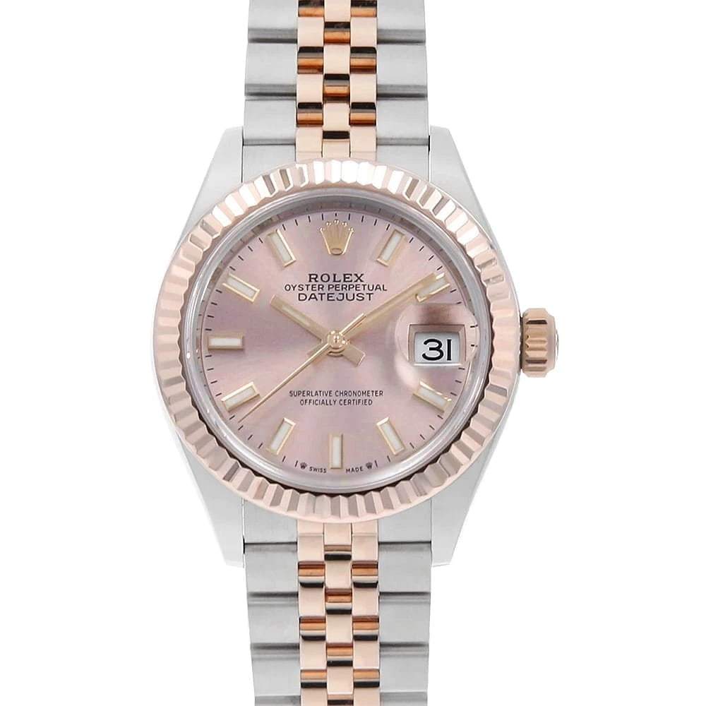 ROLEX ROS JUBILEE WATCH: ROLEX Rose Jubilee Watch Brand: ROLEX Type/Style: Wrist watch Material: Band Material Stainless Steel/Everose Gold, Case Material Stainless Steel/Everrose gold Color: Dial Color Rose Size: Case Size C