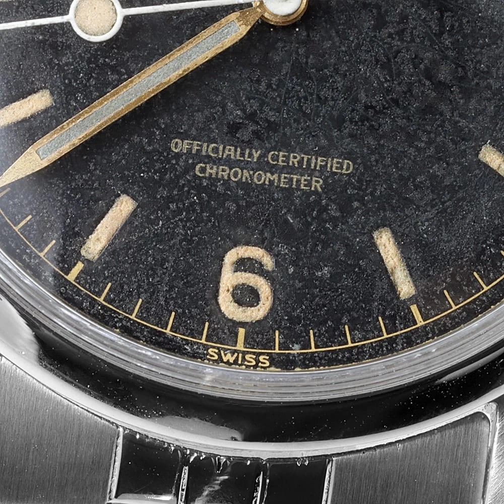 ROLEX EXPLORER BLACK ANTIQUE WATCH - 3