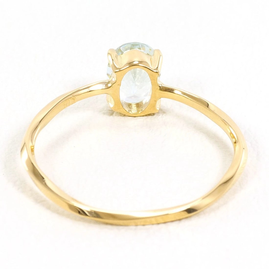 18K YELLOW GOLD RING - 3