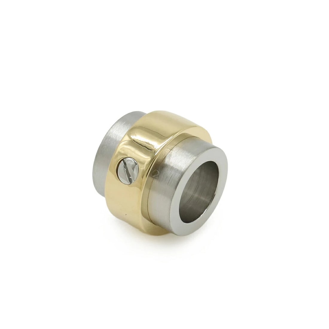 CARTIER SANTOS 100 PENDANT TOP/HEAD/CHARM, 18K YELLOW GOLD: Cartier Santos 100 pendant top/head/charm, 18K yellow gold Brand: Cartier Type/Style: Pendant Material: Stainless steel, Color: YG Size: Stone Size (HxW) 11.00mm x 10.00mm / 0.43'' x 0.39'' Access