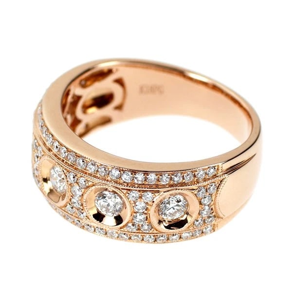 K18PG DIAMOND RING - 2