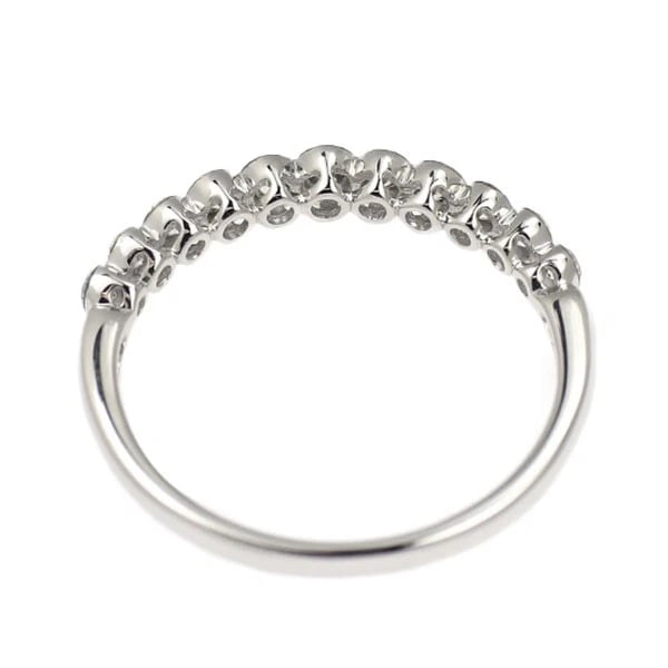 K18WG DIAMOND RING - 2