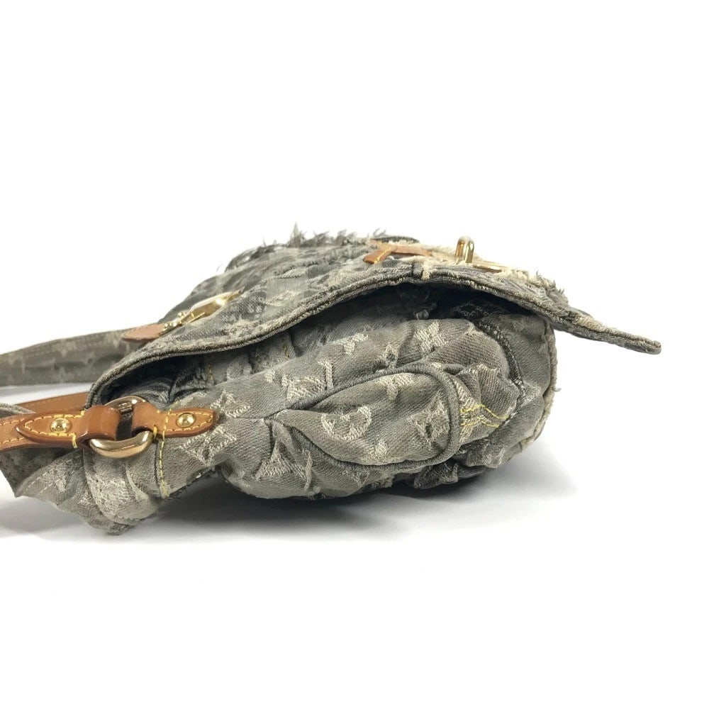 LOUIS VUITTON MONOGRAMDENIM PATCHWORK SHOULDER BAG - 3
