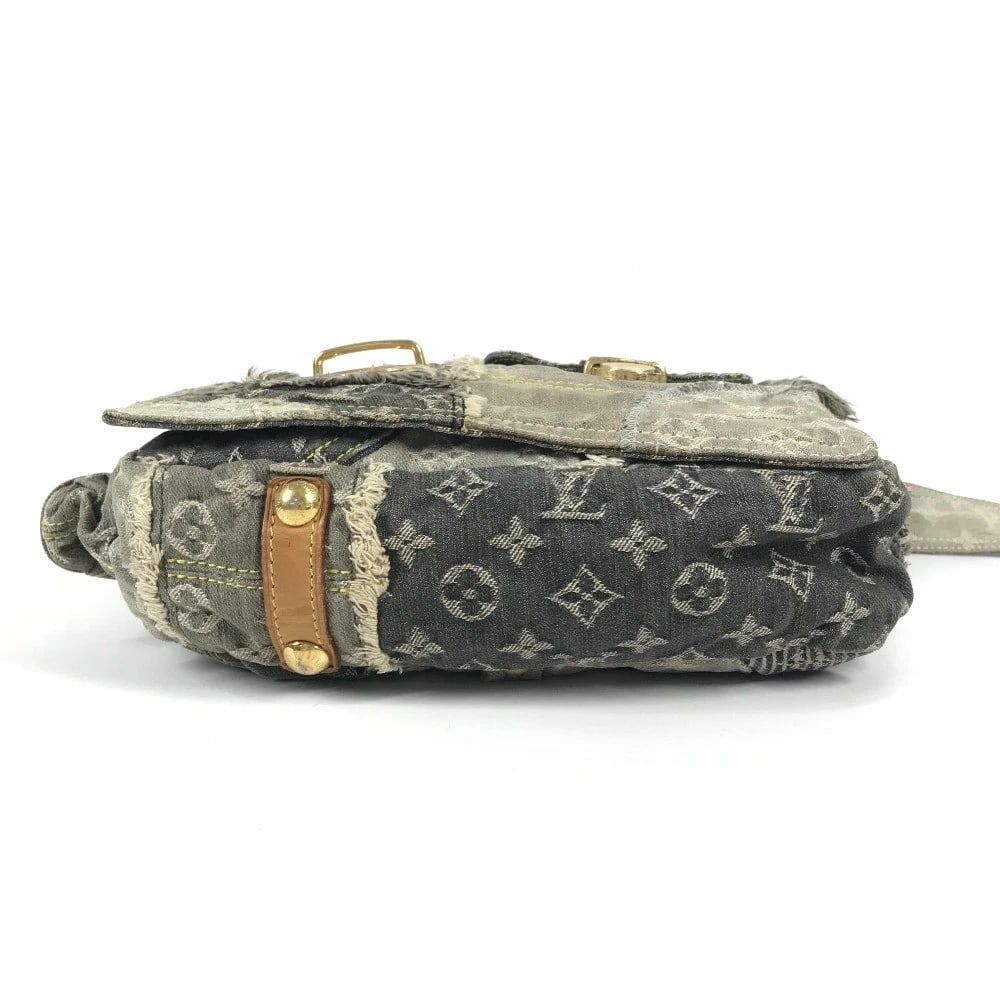 LOUIS VUITTON MONOGRAMDENIM PATCHWORK SHOULDER BAG - 5