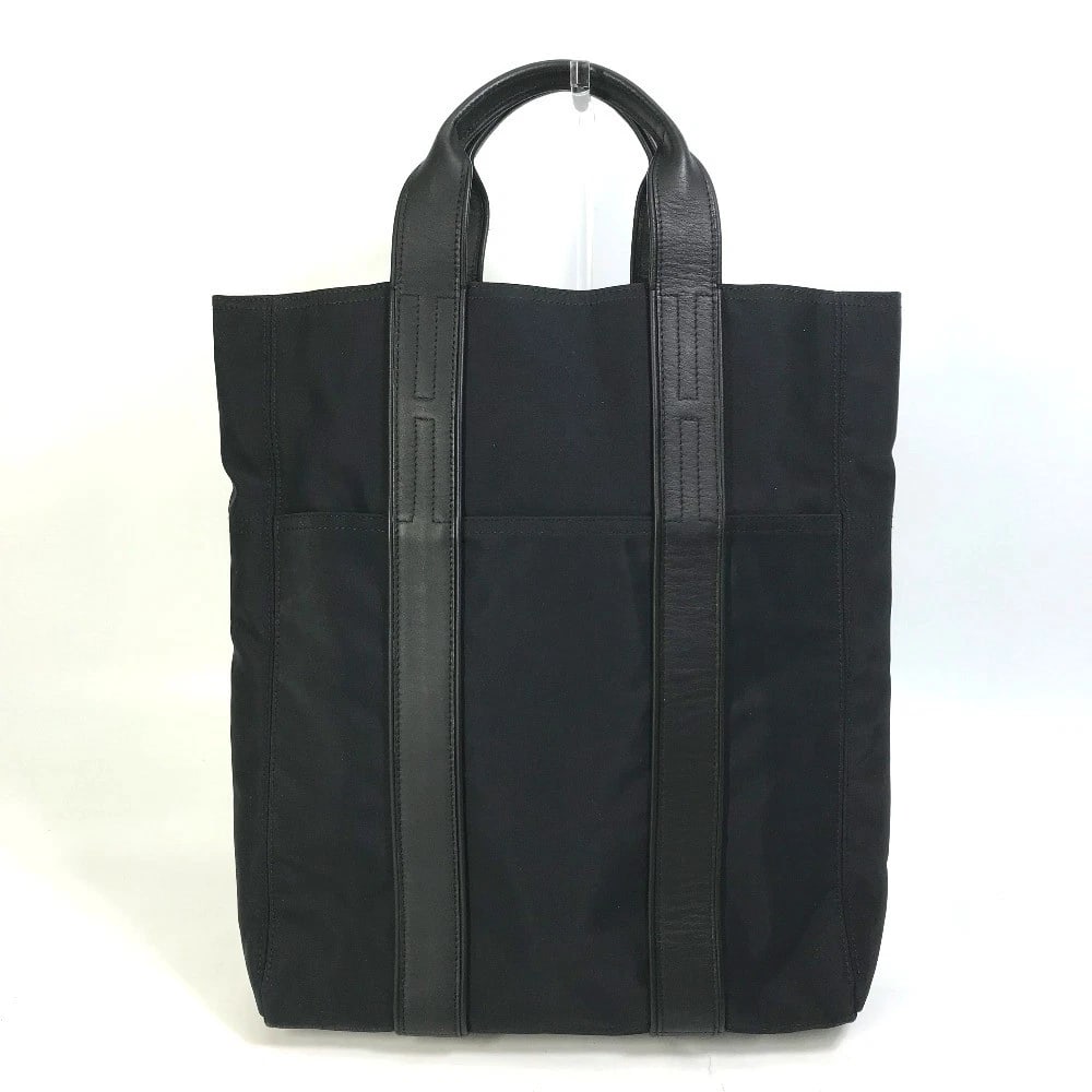 HERMES ACAPULCO HAND BAG TOTE BAG NYLON BLACK: HERMES Acapulco Hand Bag Tote Bag Nylon Black Brand: HERMES Type/Style: Tote Bag Material: Nylon Color: Black Size: W12.6?H15.2?D3.5inch / W32cm?H38.5cm?D9cm Accessories: None Accessories