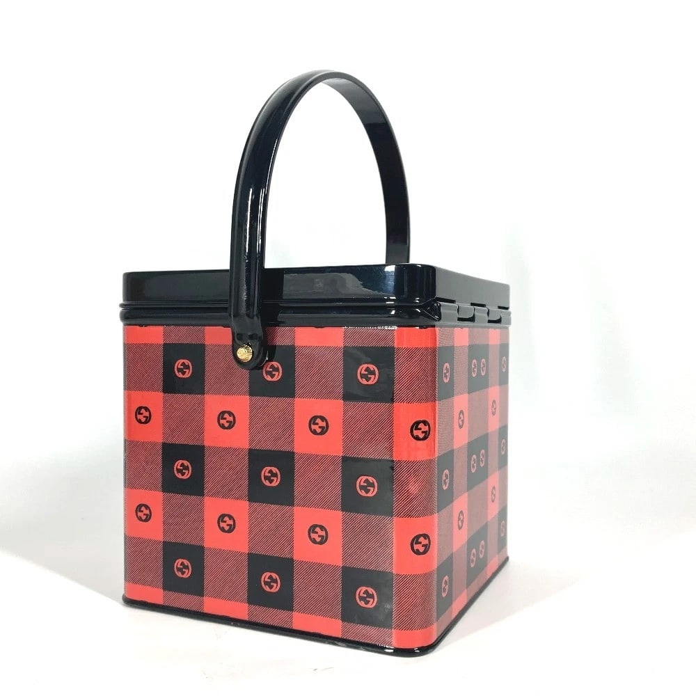 GUCCI BOX ALL-OVER PATTERN HAND BAG - 3