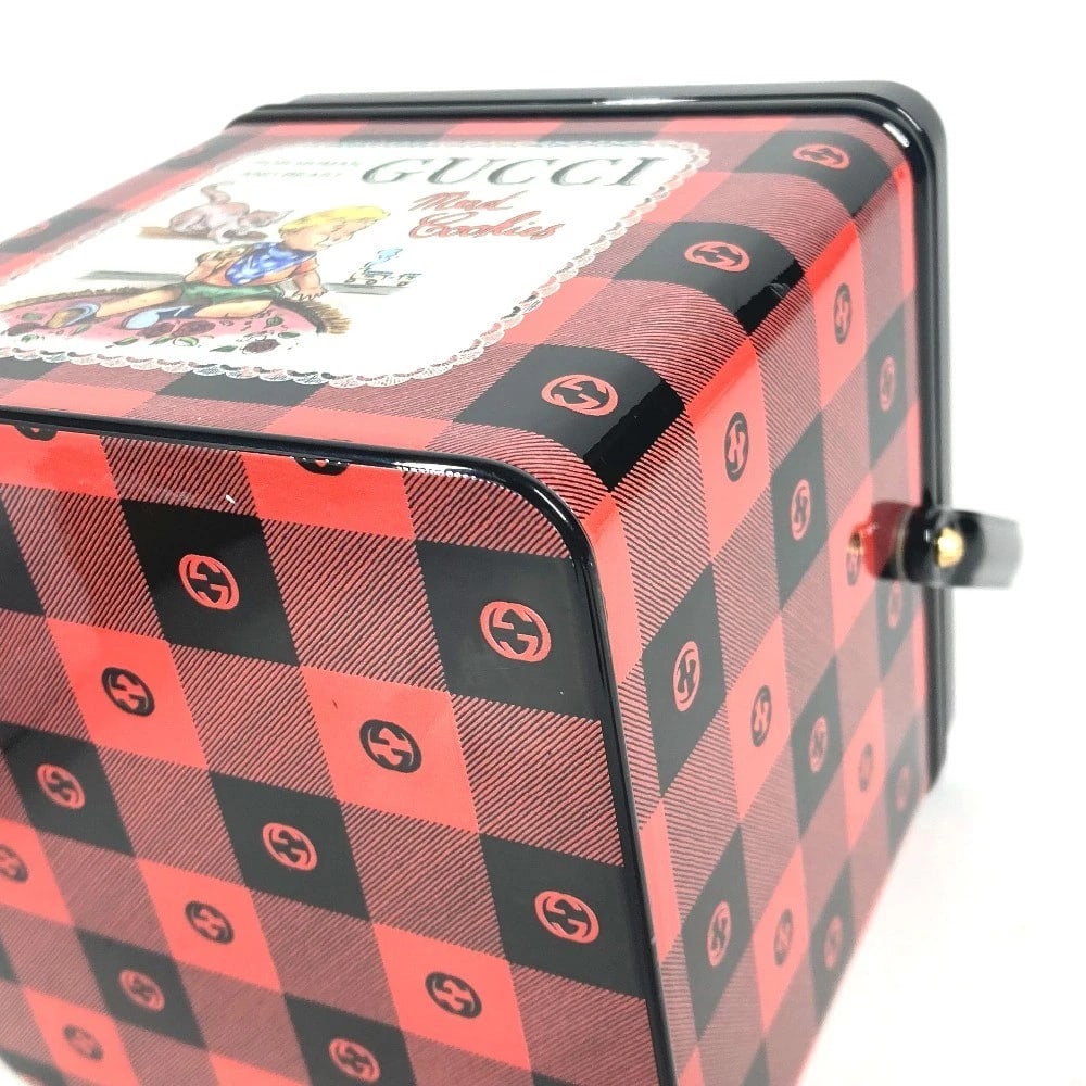 GUCCI BOX ALL-OVER PATTERN HAND BAG - 7