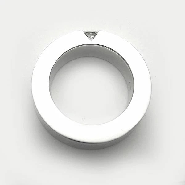 GUCCI DIAMOND RING K18WG - 2