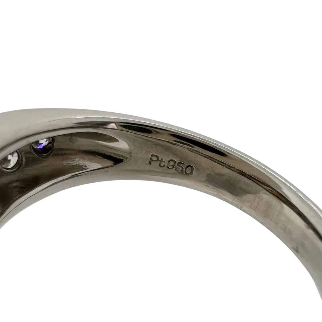 PEARL RING PT950PLATINUM/WHITE - 2