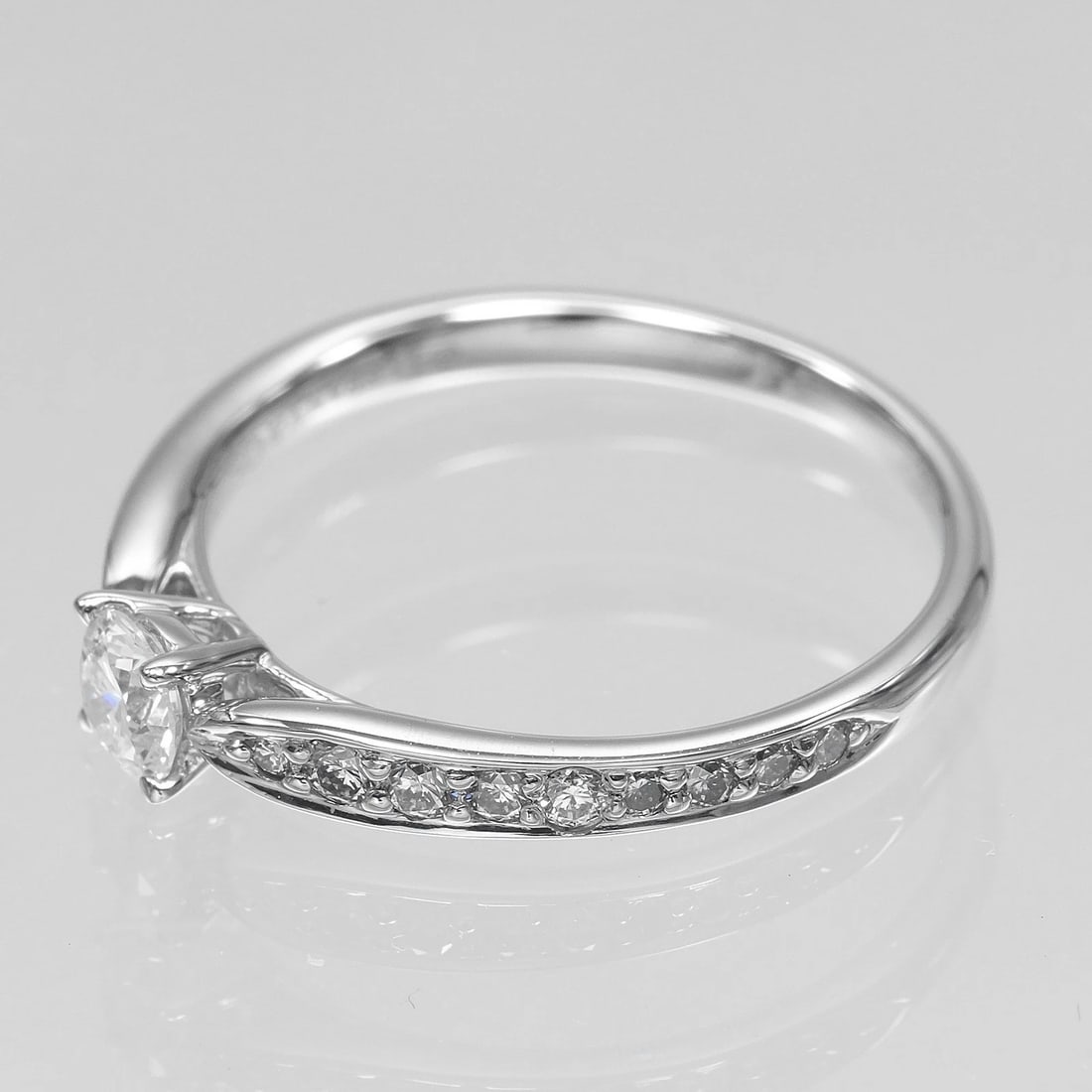 TIFFANY&CO. HARMONY SOLITAIRE RING - 4
