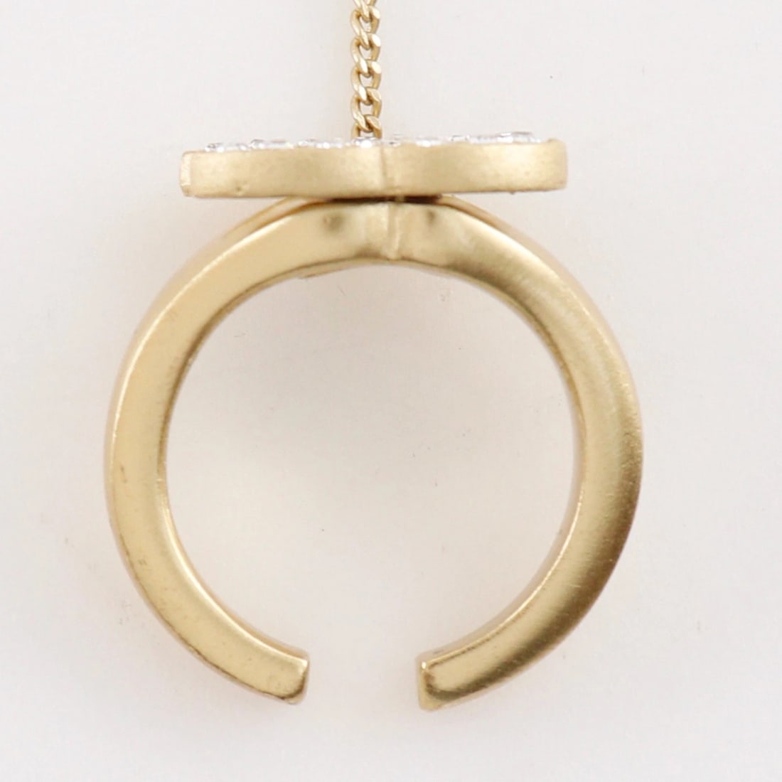 CHANEL RING SET BANGLE COCO MARK LOGO PLATED - 2