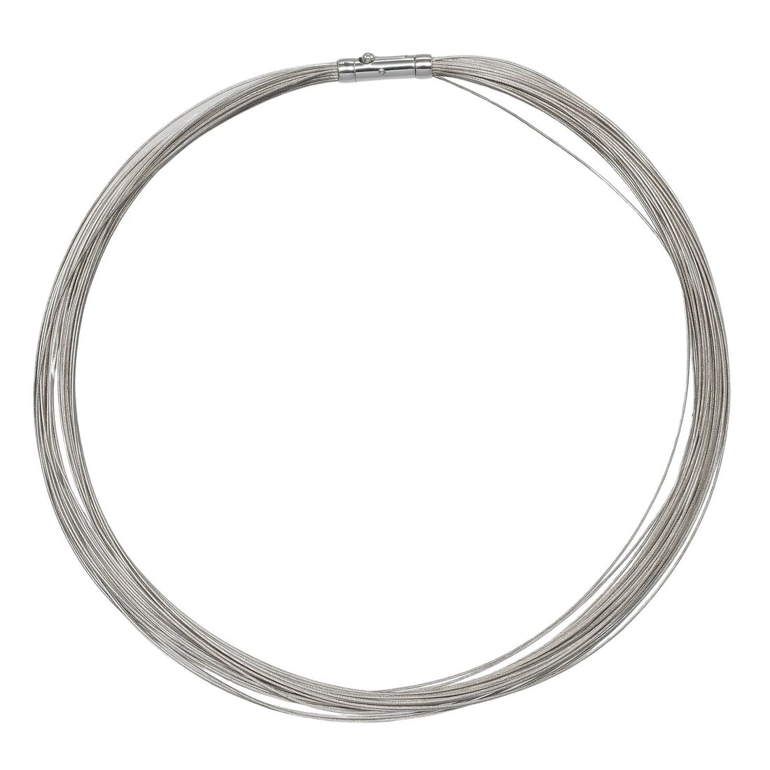 TIFFANY&CO. 30-STRAND WIRE NECKLACE (1 of 4)