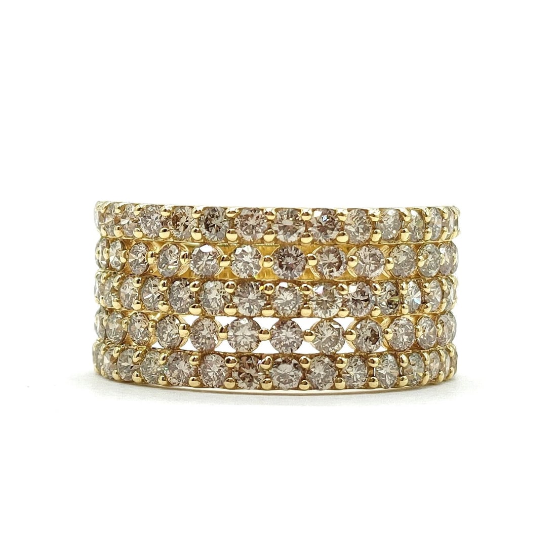 JEWELRY BRACELET NATURAL DIAMOND GOLD: Jewelry Bracelet Natural Diamond Gold Brand: Unbranded Type/Style: Ring Material: Gold, Main Stone Natural Color: Yellow Gold Size: US 7 1/2 Accessories: None Accessories Notice: When purc