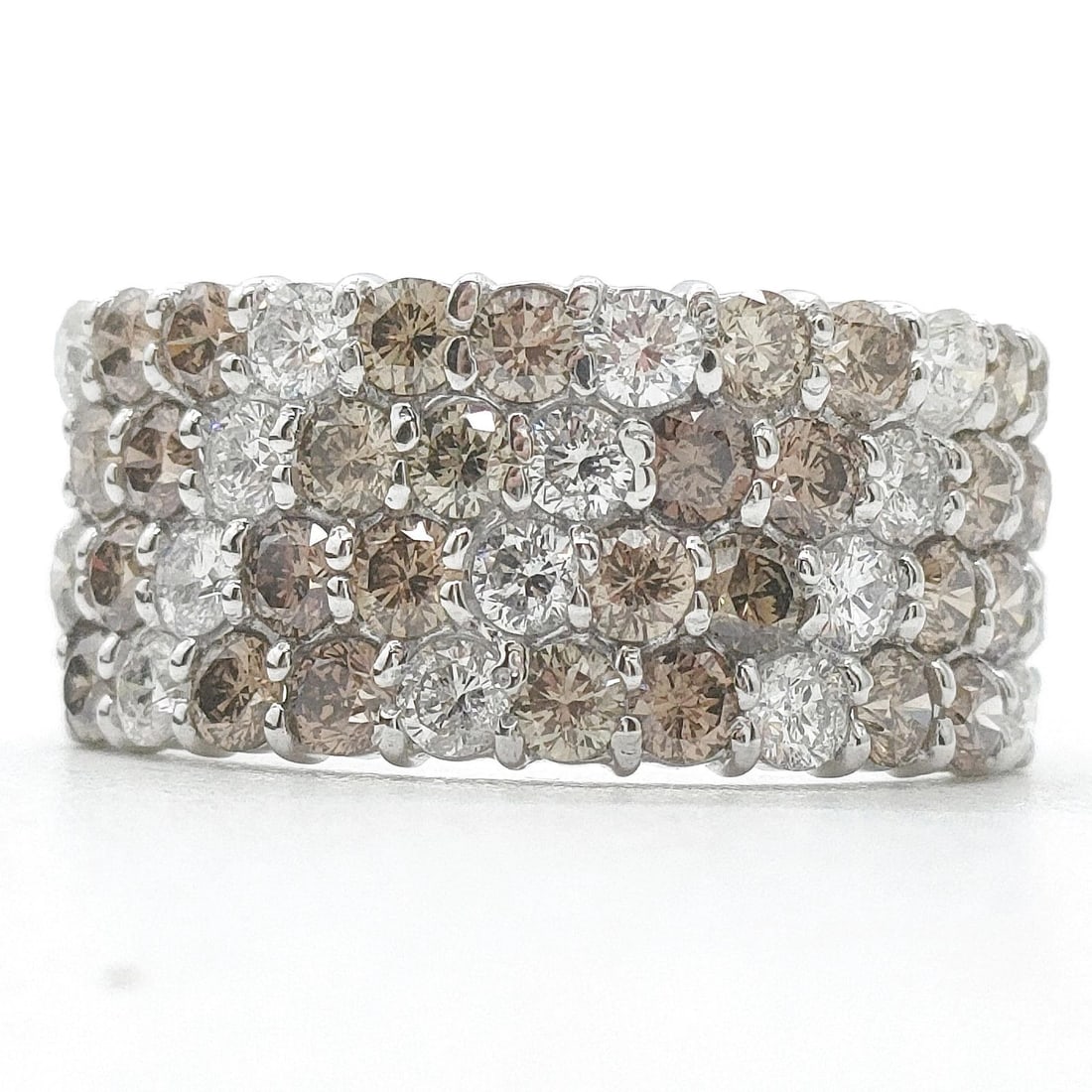 Jewelry Ring Natural Diamond: Jewelry Ring Natural Diamond Brand: Unbranded Type/Style: Ring Material: Platinum, Main Stone Natural Color: Platinum Size: US 6 5/8 Accessories: None Accessories Notice: When purchasing p
