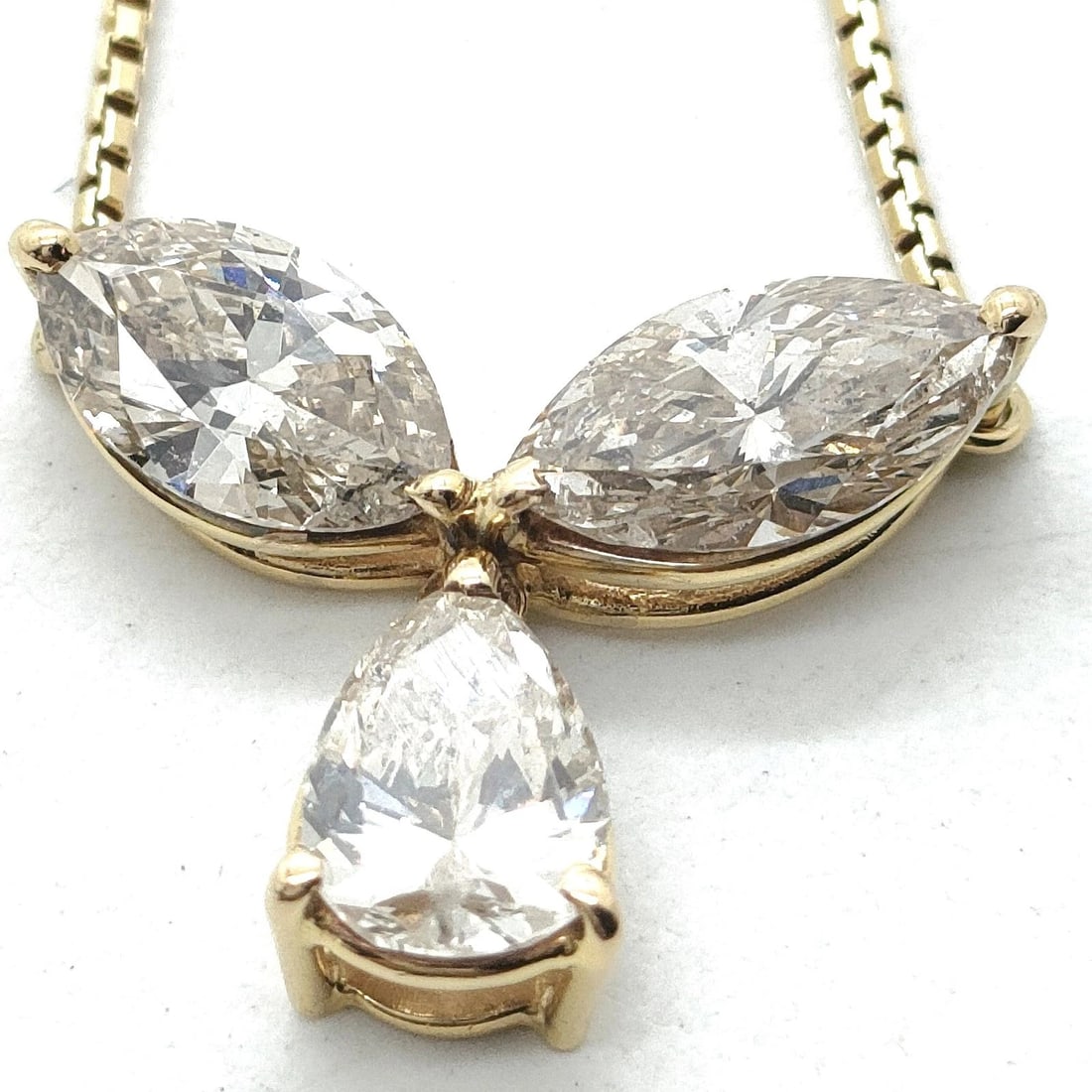 CHANEL PIERCED EARRING GOLD BLACK: Chanel Pierced Earring Gold Black Brand: Unbranded Type/Style: Necklace Material: Gold, Main Stone Natural Color: Yellow Gold Size: Pendant Size : 1.31X1.82 cm / 0.51X0.71 inch Accessories: None <
