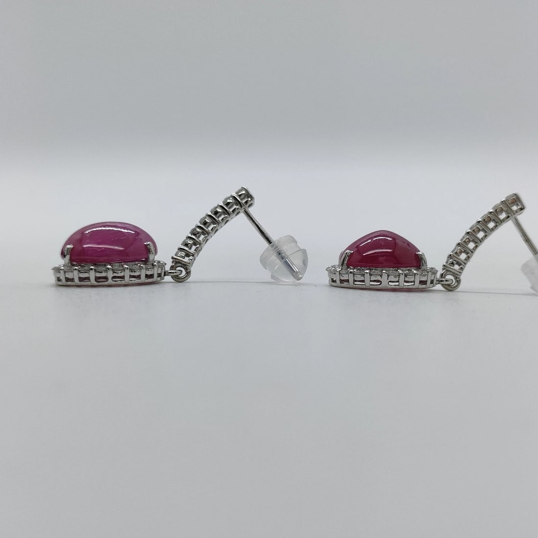 Jewelry Pierced Earring Ruby - 3