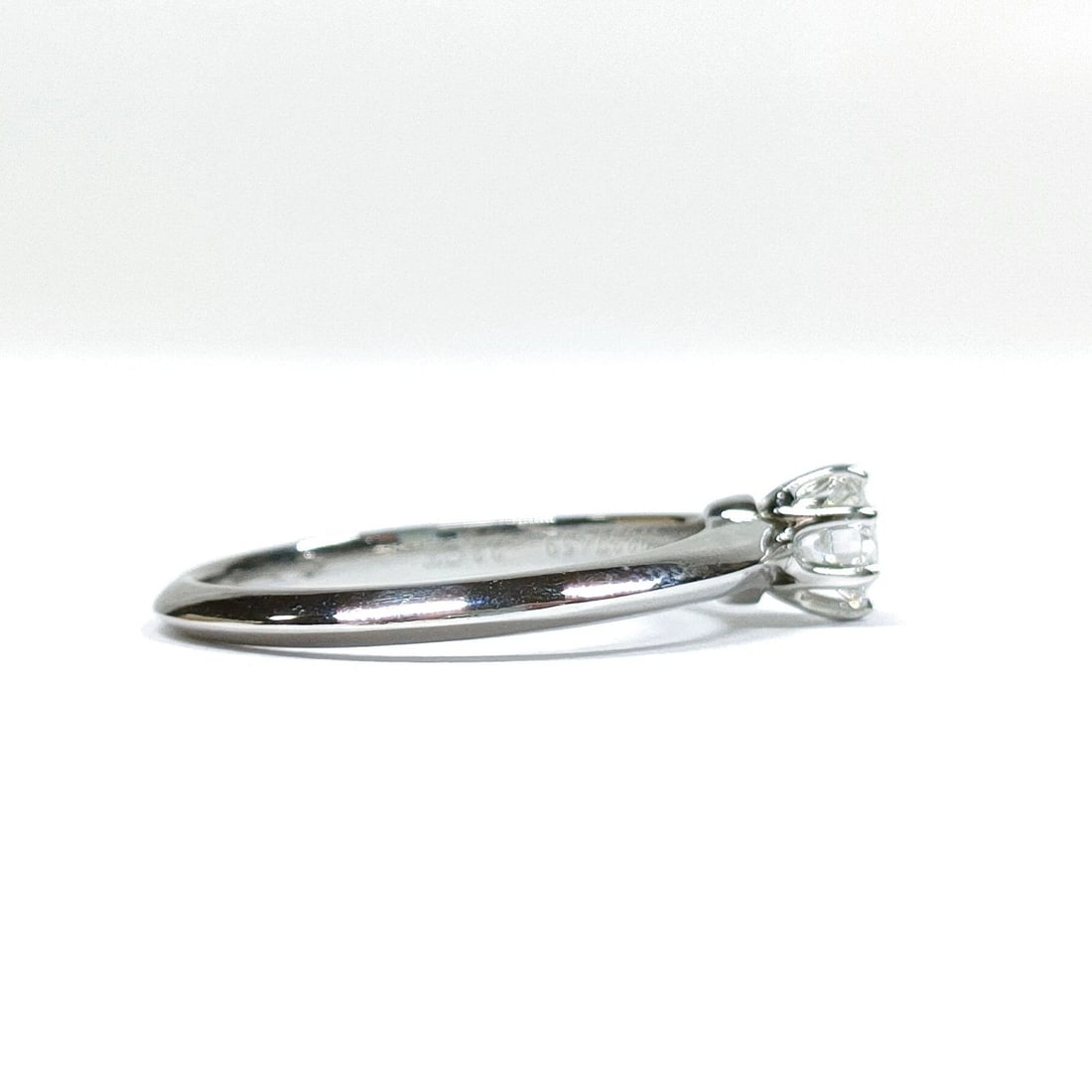 Tiffany and Co. Ring Solitaire Natural Diamond - 2