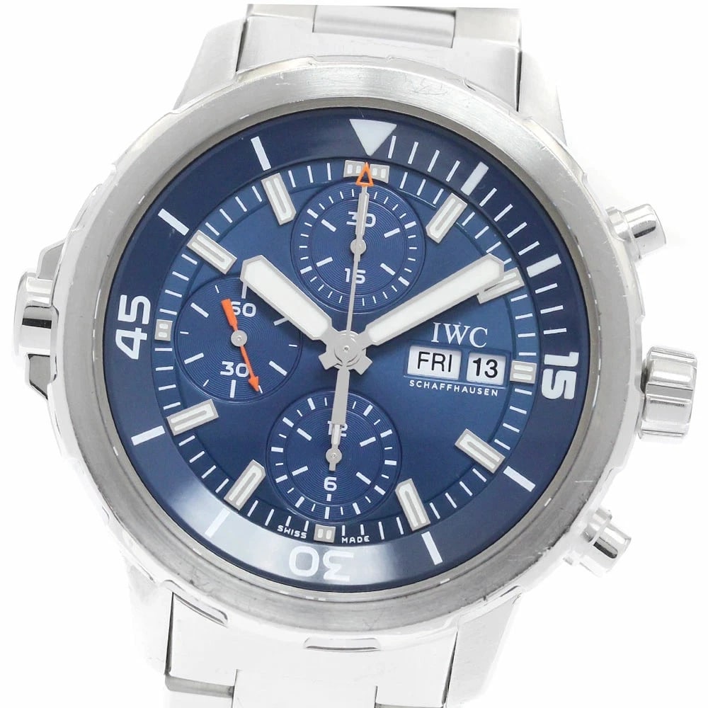 IWC SCHAFFHAUSEN AQUATIMER EXPEDITION JACQUES-YVES COUSTEAU AUTOMATIC WATCH (1 of 2)