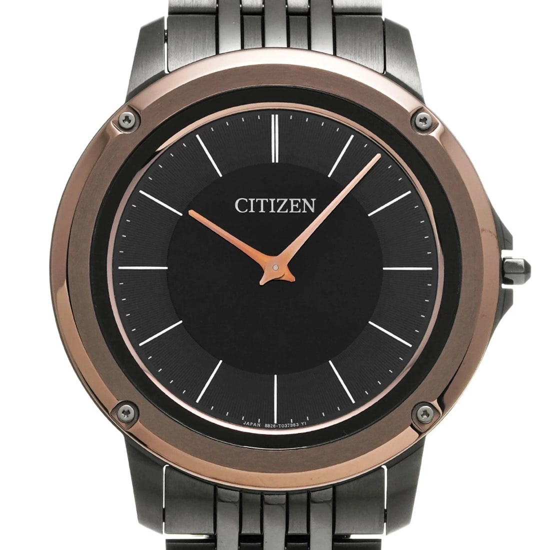 CITIZEN ECO-DRIVE SOLAR BLACK DIAL STAINLESS STEEL WATCH: Citizen Eco-Drive Solar Black Dial Stainless Steel Watch Brand: CITIZEN Type/Style: Wristwatch Material: Stainless Steel Color: Black dial Size: Case size: 39mm Wrist size: Approx. 20cm Accessories:
