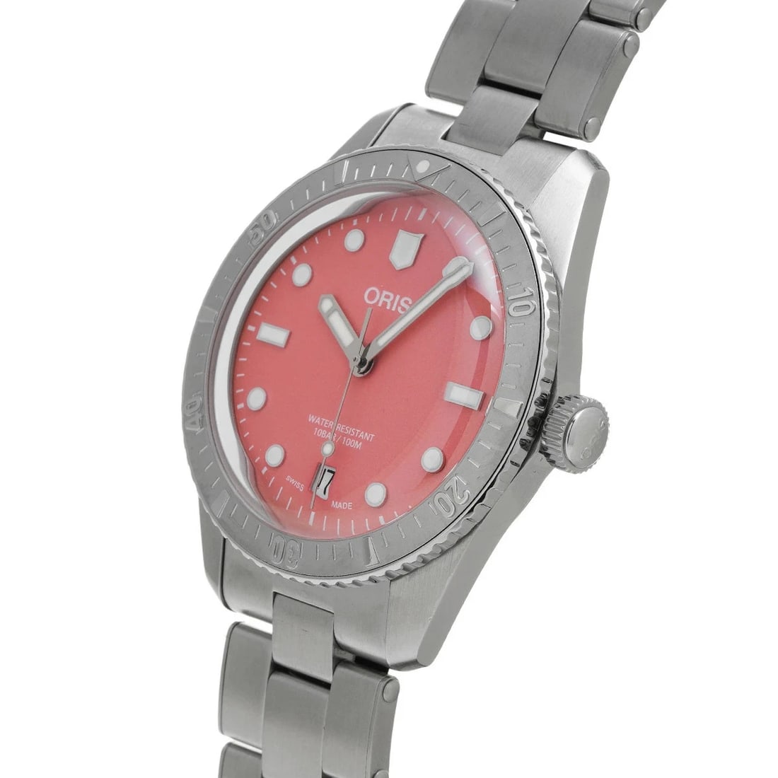 ORIS DIVERS SIXTY-FIVE COTTON CANDY AUTOMATIC PINK WATCH - 3