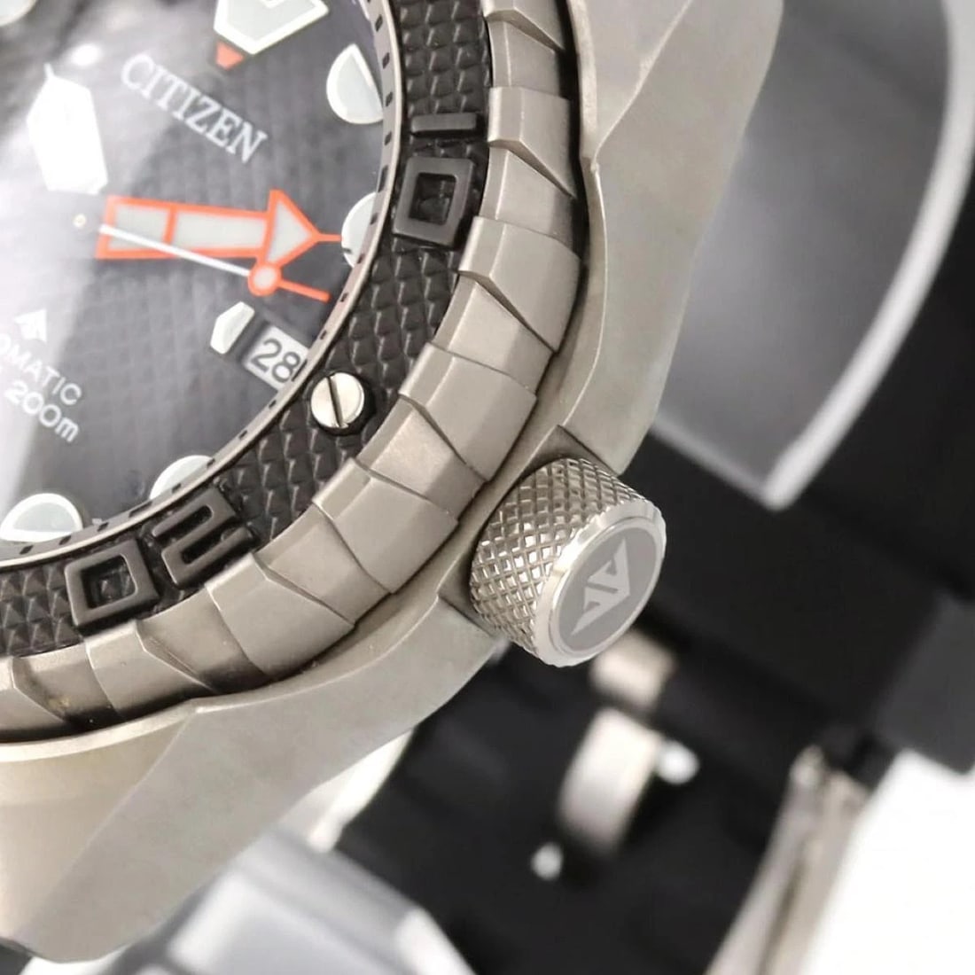 CITIZEN PROMASTER TITANIUM AUTOMATIC GRAY WATCH - 4