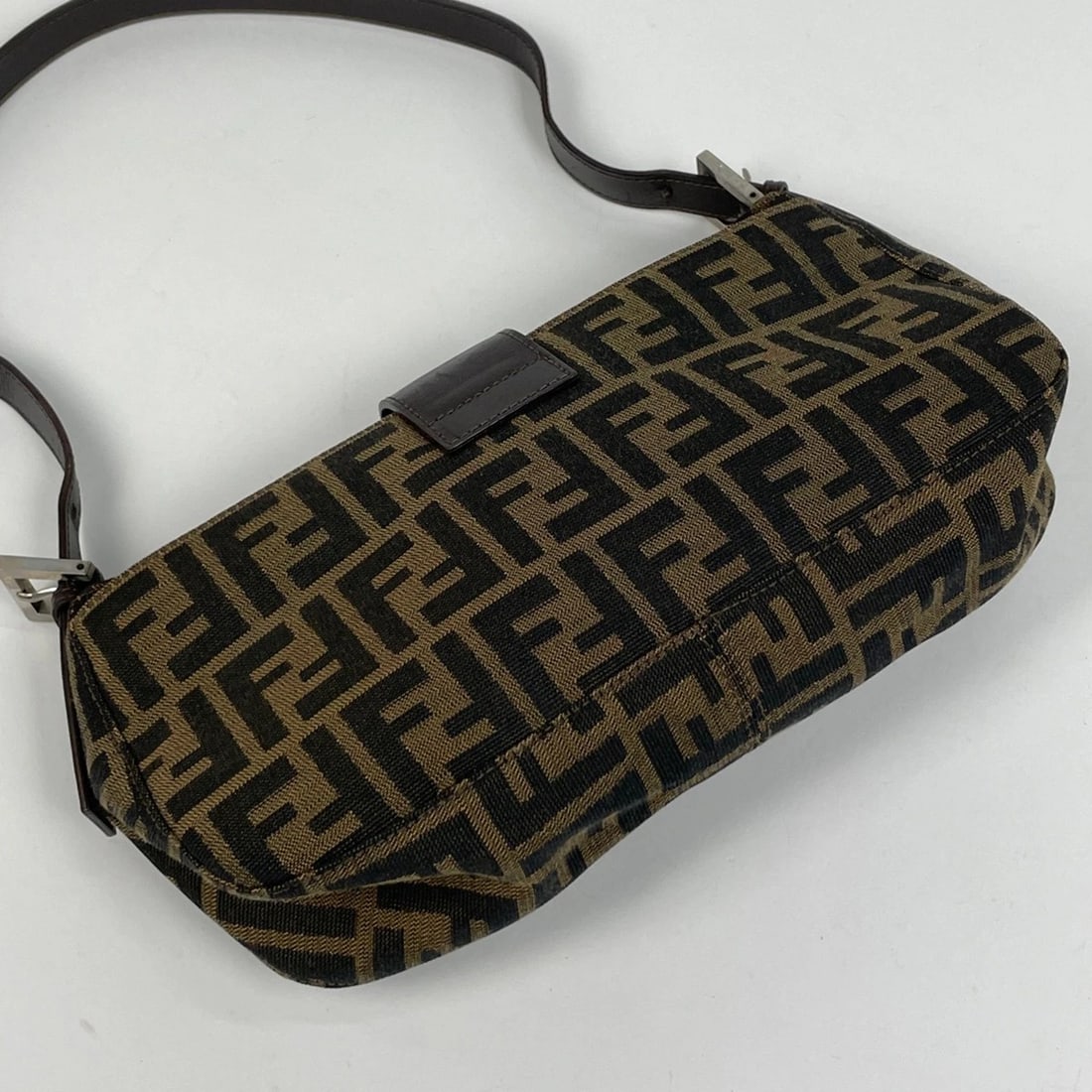 FENDI ZUCCA PATTERN SHOULDER BAG HAND BAG SHOULDER BAG - 2