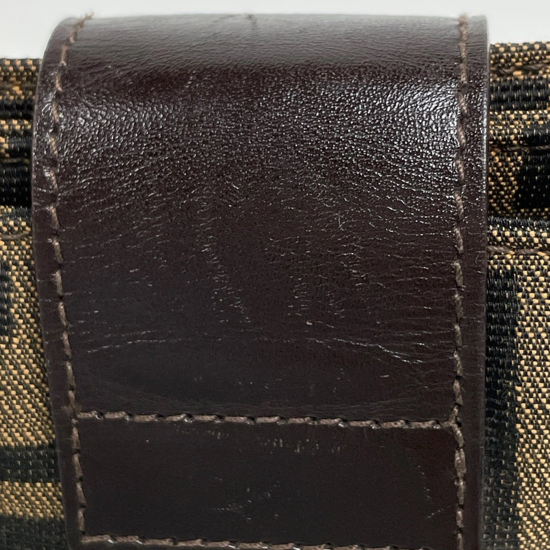 FENDI ZUCCA PATTERN SHOULDER BAG HAND BAG SHOULDER BAG - 4