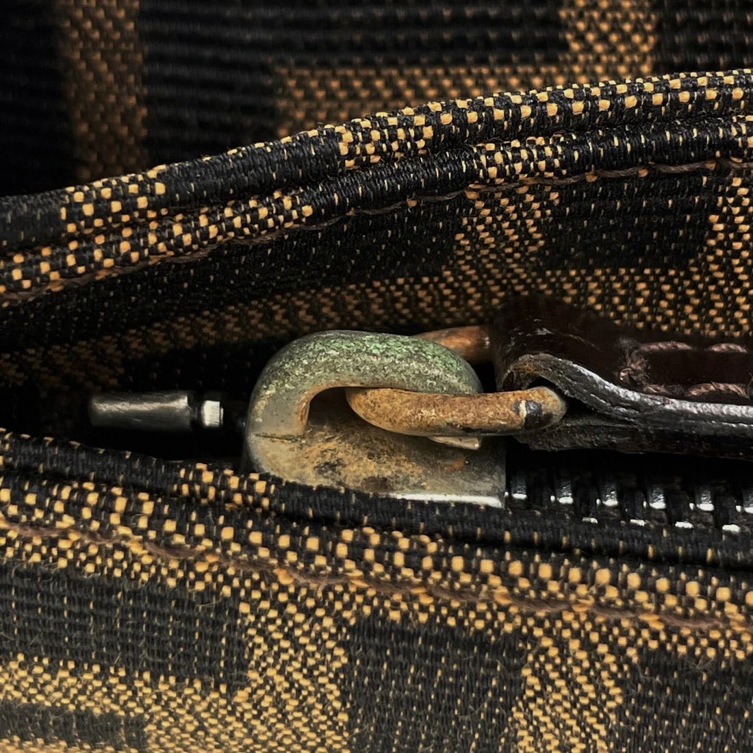 FENDI ZUCCA PATTERN SHOULDER BAG HAND BAG SHOULDER BAG - 5