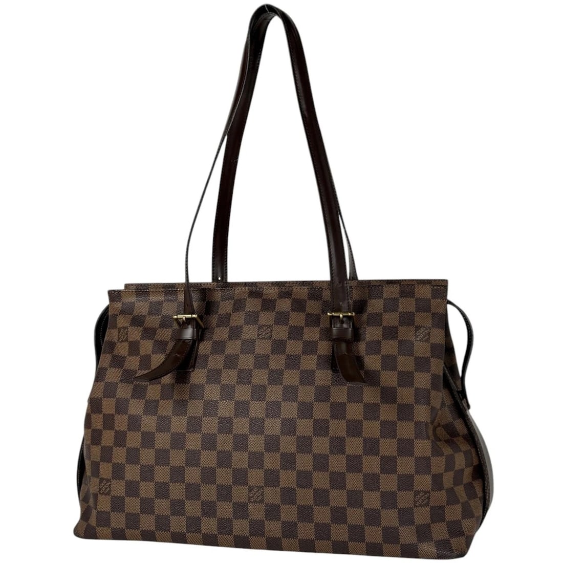 LOUIS VUITTON CHELSEA TOTE BAG SHOULDER BAG TOTE BAG DAMIER: Louis Vuitton Chelsea Tote Bag Shoulder bag Tote Bag Damier Brand: Louis Vuitton Type/Style: Tote Bag Material: Damier Color: Brown Size: Width 41cm (16.1") Height (median) 27cm (10.6") Depth 15cm (5.