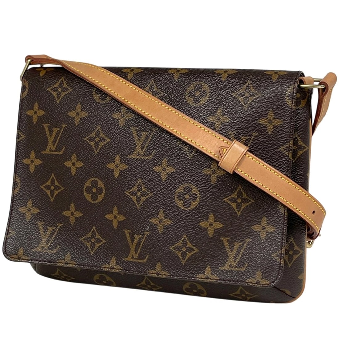 LOUIS VUITTON MUSE TANGO LONG SHOULDER BAG MONOGRAM: Louis Vuitton Muse Tango Long Shoulder Bag Monogram Brand: Louis Vuitton Type/Style: Shoulder Bag Material: Monogram Color: Brown Size: Width 25.5cm(10") Height 18.5cm(7.3") Depth 6.5cm(2.6") Acce