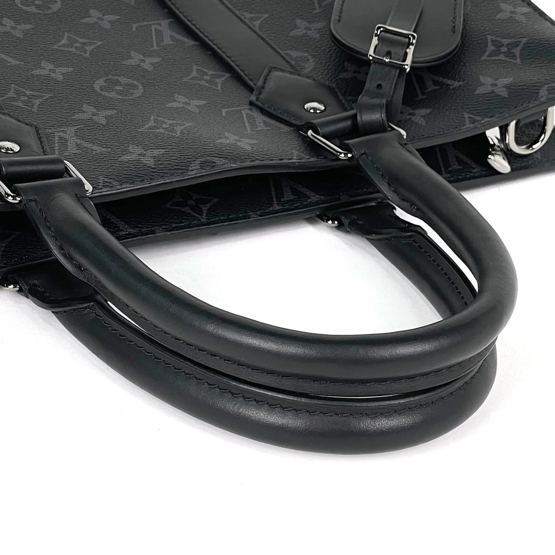 LOUIS VUITTON SAC PLAT HORIZONTAL ZIP BRIEFCASE MONOGRAM ECLIPSE - 6