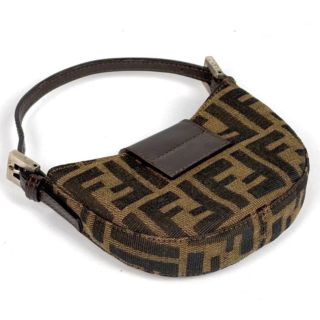 FENDI ZUCCA PATTERN MINI POUCH ACCESSORY POUCH - 2