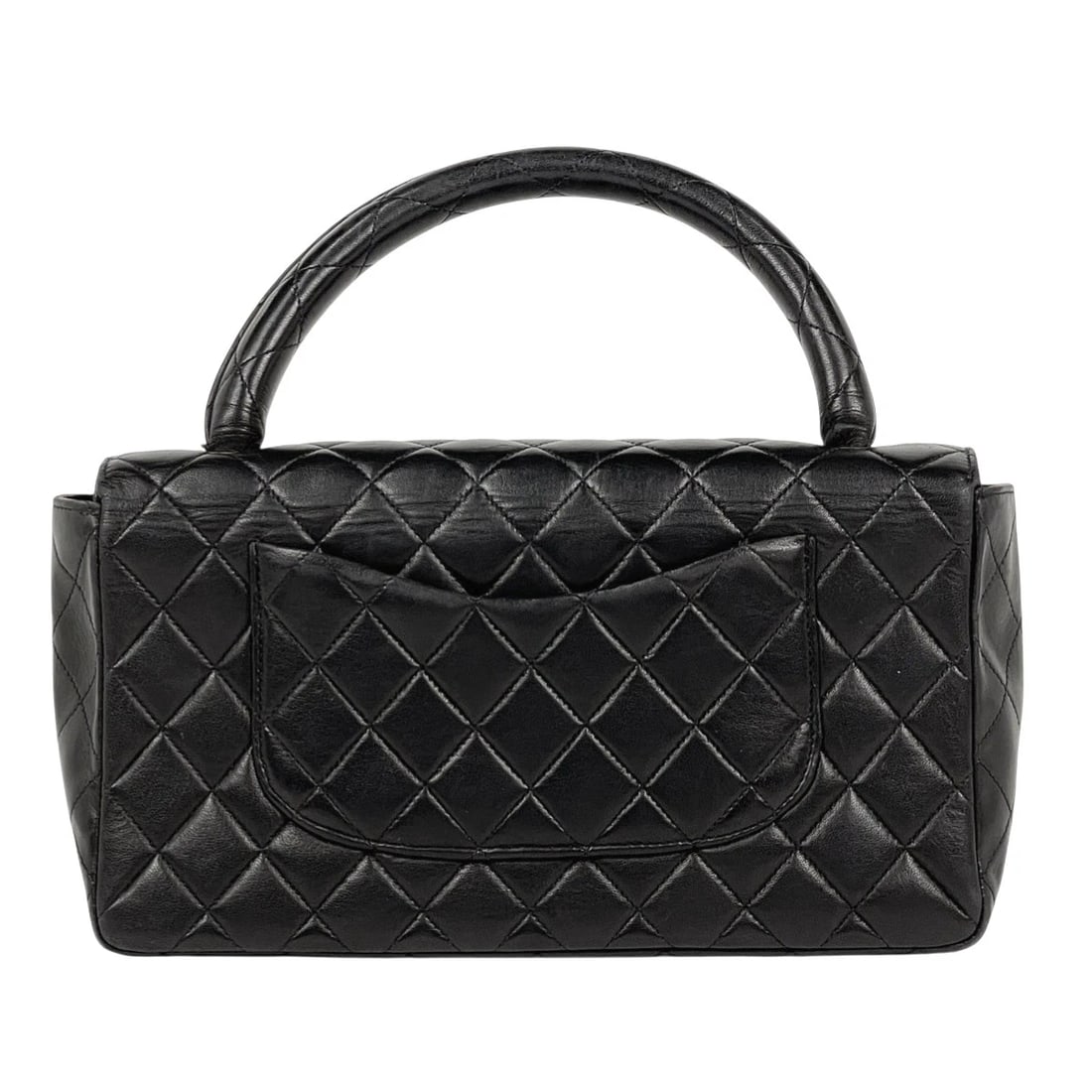 CHANEL (INTERLOCKING) CC LOGO HAND BAG - 3