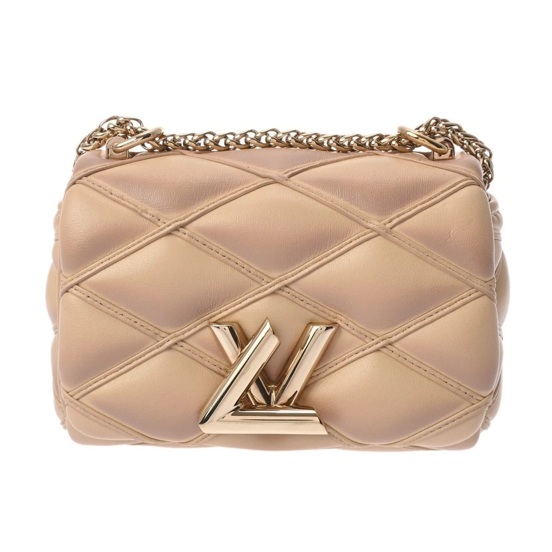 LOUIS VUITTON MALTAGE BEIGE SHOULDER BAG: LOUIS VUITTON Maltage beige Shoulder Bag Brand: LOUIS VUITTON Type/Style: Shoulder Bag Material: Lamb leather Color: beige Size: H:about 6.3inch W:about 9.1inch D:about 3.9inch Accessories: None <