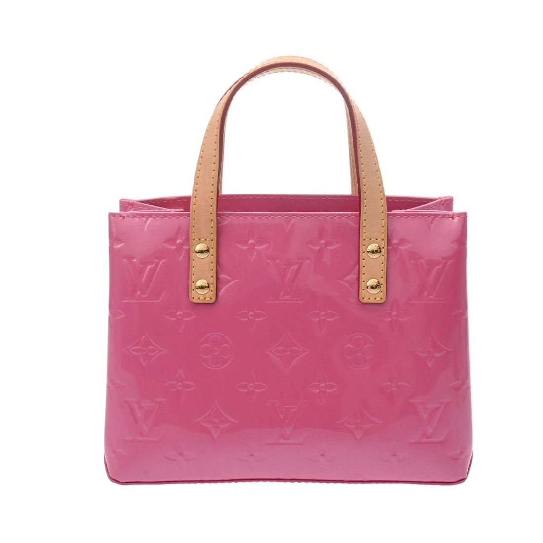 LOUIS VUITTON PM LV MONOGRAM VERNIS VERNIS NEON PINK: LOUIS VUITTON PM LV Monogram Vernis Vernis Neon pink Brand: LOUIS VUITTON Type/Style: Handbag Material: Vernis Color: Neon pink Size: H:about 6.1inch W:about 8.3inch Accessories: None Acce