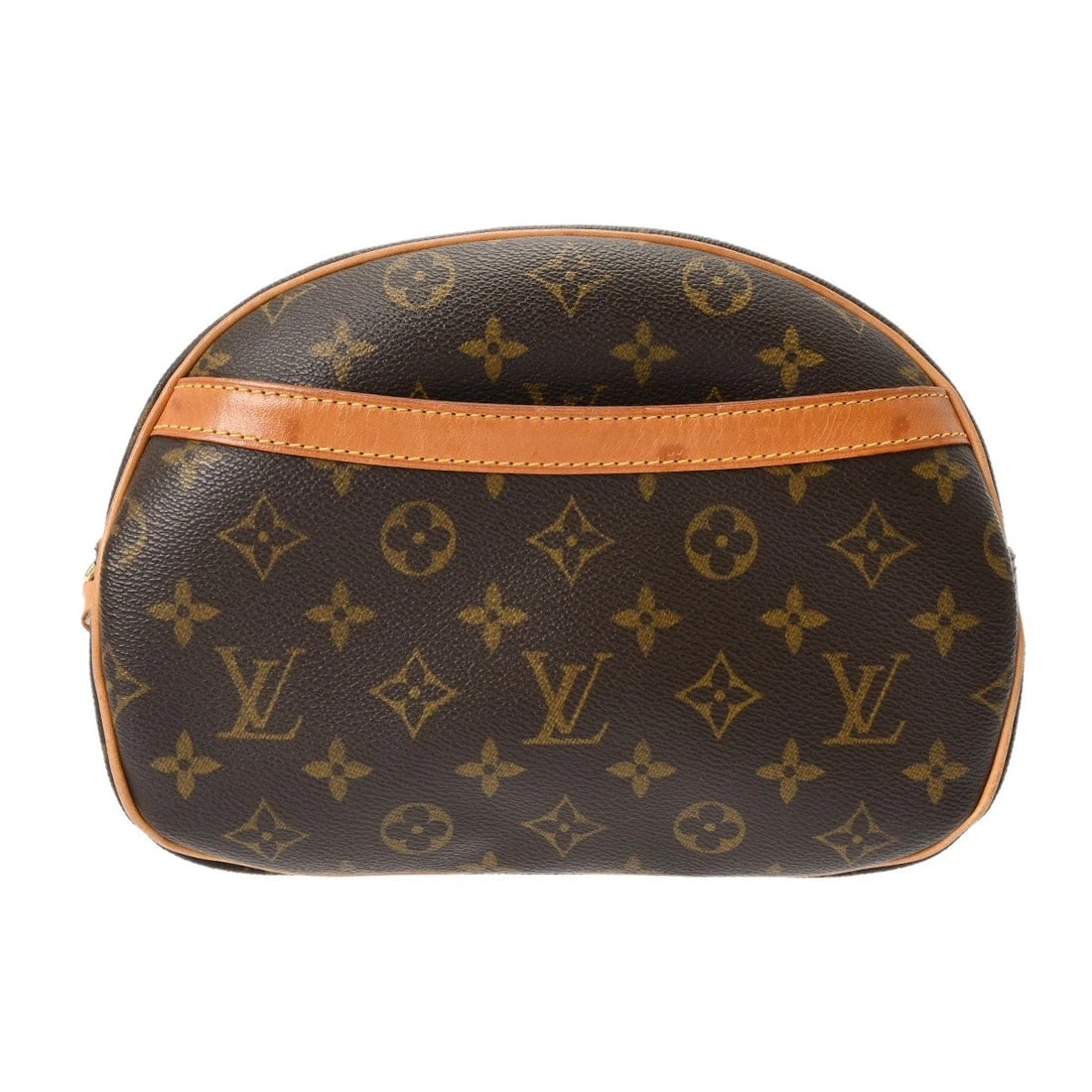 LOUIS VUITTON MONOGRAM CANVAS BROWN SHOULDER BAG: LOUIS VUITTON Monogram canvas Brown Shoulder Bag Brand: LOUIS VUITTON Type/Style: Shoulder Bag Material: Monogram canvas Color: Brown Size: H:about 7.7inch (Center) W:about 9.6inch (maximum) D:about 4