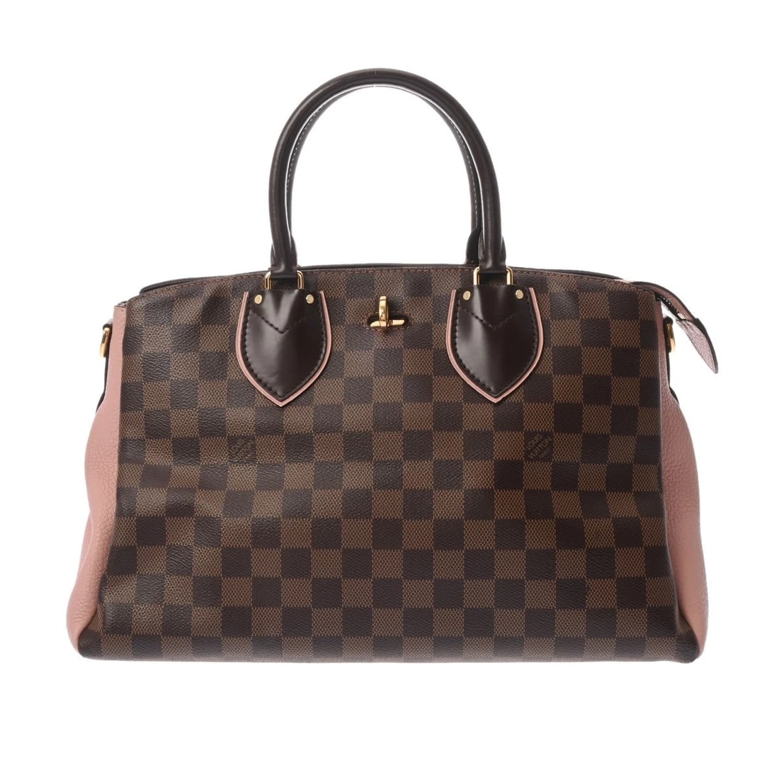 LOUIS VUITTON NORMANDY DAMIER CANVAS HANDBAG: LOUIS VUITTON Normandy Damier canvas Handbag Brand: LOUIS VUITTON Type/Style: Handbag Material: Damier canvas Color: Magnolia Size: H:about 8.7inch W:about 13.4inch D:about 6.3inch Accessories: No