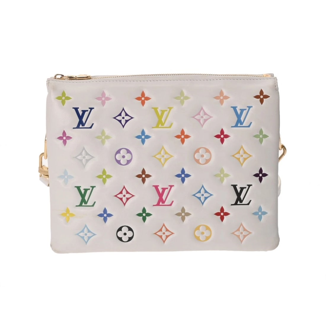 LOUIS VUITTON COUSSIN PM MONOGRAM MULTICOLOR: LOUIS VUITTON Coussin PM Monogram multicolor Brand: LOUIS VUITTON Type/Style: Shoulder Bag Material: none Color: multicolor Size: H:about 7.9inch W:about 10.6inch D:about 3.5inch Accessories: None
