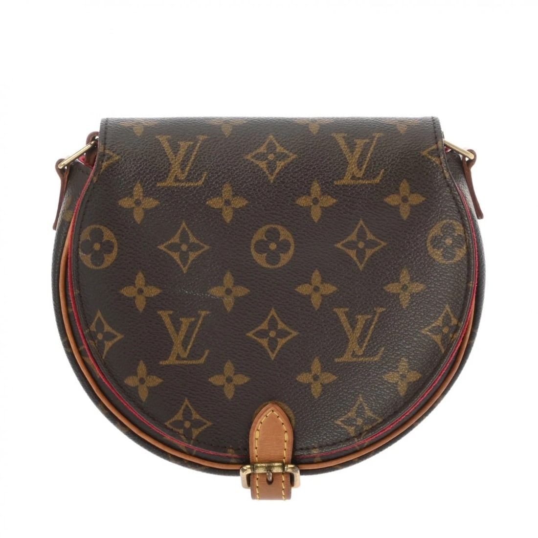 LOUIS VUITTON TAMBURAN MONOGRAM CANVAS SHOULDER BAG: LOUIS VUITTON Tamburan Monogram canvas Shoulder Bag Brand: LOUIS VUITTON Type/Style: Shoulder Bag Material: Monogram canvas Color: Brown Size: H:about 6.1inch W:about 7.3inch (maximum) D:about 2.8inch