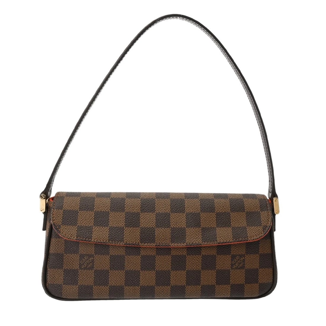 LOUIS VUITTON DAMIER CANVAS EBENE SHOULDER BAG: LOUIS VUITTON Damier canvas Ebene Shoulder Bag Brand: LOUIS VUITTON Type/Style: Shoulder Bag Material: Damier canvas Color: Ebene Size: H:about 4.3inch W:about 10.2inch D:about 2.8inch Accessories