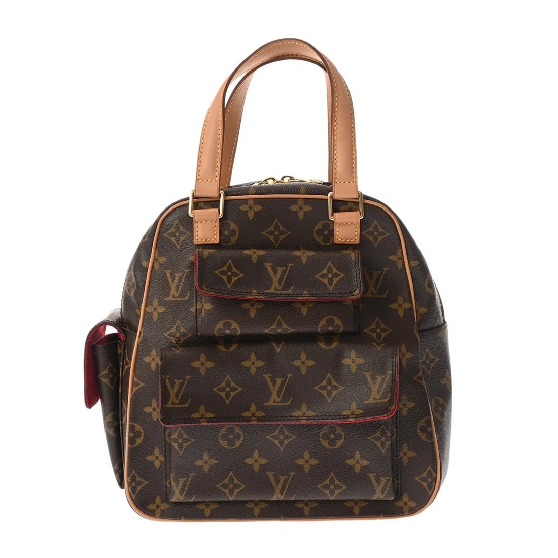 LOUIS VUITTON MONOGRAM CANVAS BROWN HANDBAG: LOUIS VUITTON Monogram canvas Brown Handbag Brand: LOUIS VUITTON Type/Style: Handbag Material: Monogram canvas Color: Brown Size: H:about 10.2inch W:about 9.6inch (maximum) D:about 4.5inch Accesso