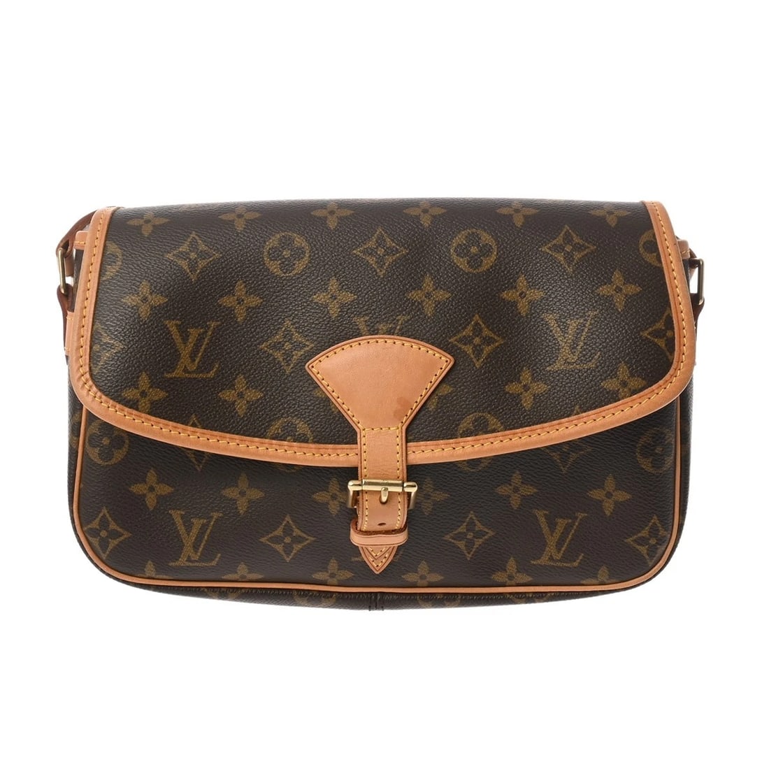 LOUIS VUITTON SOLOGNE MONOGRAM CANVAS SHOULDER BAG: LOUIS VUITTON Sologne Monogram canvas Shoulder Bag Brand: LOUIS VUITTON Type/Style: Shoulder Bag Material: Monogram canvas Color: Brown Size: H:about 6.7inch W:about 10.2inch D:about 3.1inch Acces