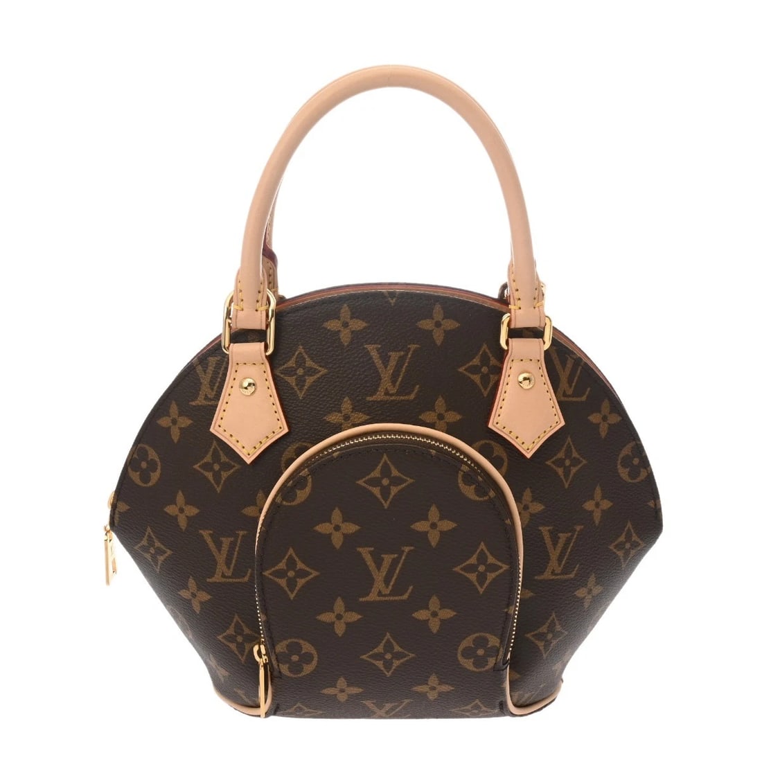 LOUIS VUITTON ELLIPSE PM MONOGRAM CANVAS HANDBAG: LOUIS VUITTON Ellipse PM Monogram canvas Handbag Brand: LOUIS VUITTON Type/Style: Handbag Material: Monogram canvas Color: Brown Size: H:about 8.3inch (Center) W:about 11.0inch (Center) D:about 4.7inc