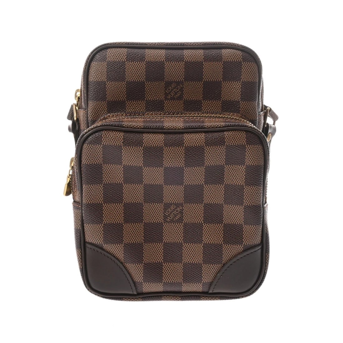 LOUIS VUITTON DAMIER CANVAS BROWN: LOUIS VUITTON Damier canvas Brown Brand: LOUIS VUITTON Type/Style: Shoulder Bag Material: Damier canvas Color: Brown Size: H:about 8.3inch W:about 5.9inch D:about 3.5inch Accessories: None