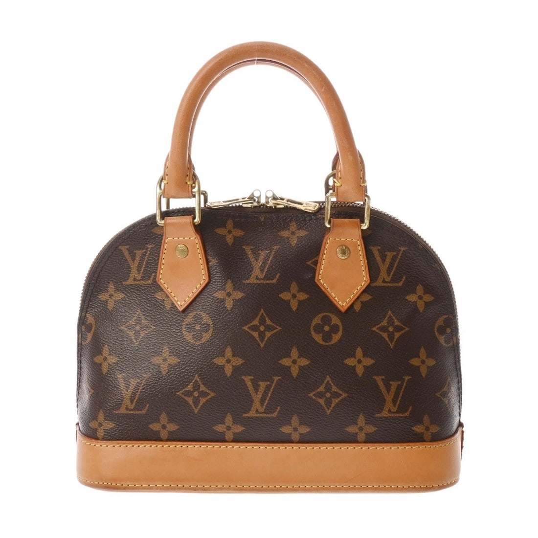 LOUIS VUITTON ALMA BB MONOGRAM CANVAS BROWN HANDBAG: LOUIS VUITTON Alma BB Monogram canvas Brown Handbag Brand: LOUIS VUITTON Type/Style: Handbag Material: Monogram canvas Color: Brown Size: H:about 6.7inch (Center) W:about 9.3inch D:about 4.5inch A