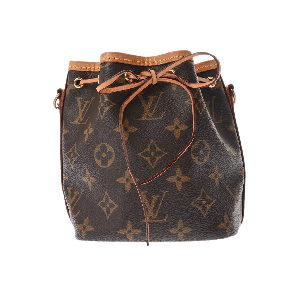 LOUIS VUITTON MONOGRAM CANVAS BROWN SHOULDER BAG (1 of 6)