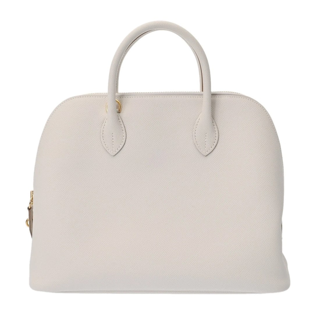 HERMES BOLIDE 2WAY VEAU EPSOM GREASE PEARL HANDBAG (1 of 6)